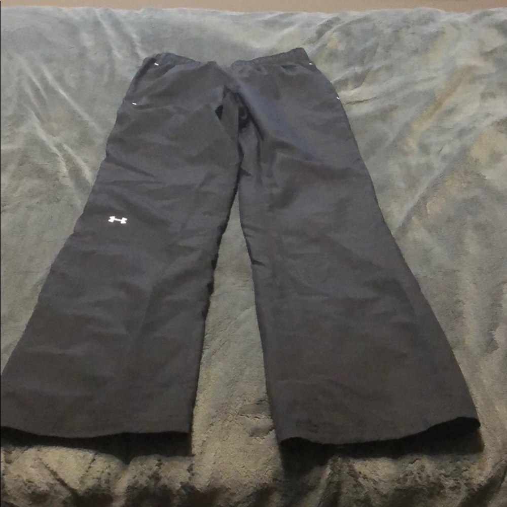 UNDER ARMOUR Windbreaker pants black